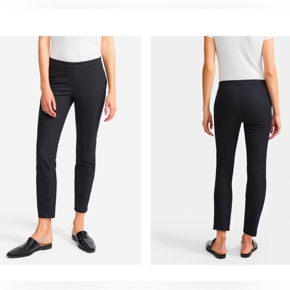 Theory Pants - THEORY Slim Pull-On Pant in Stretch Cotton
